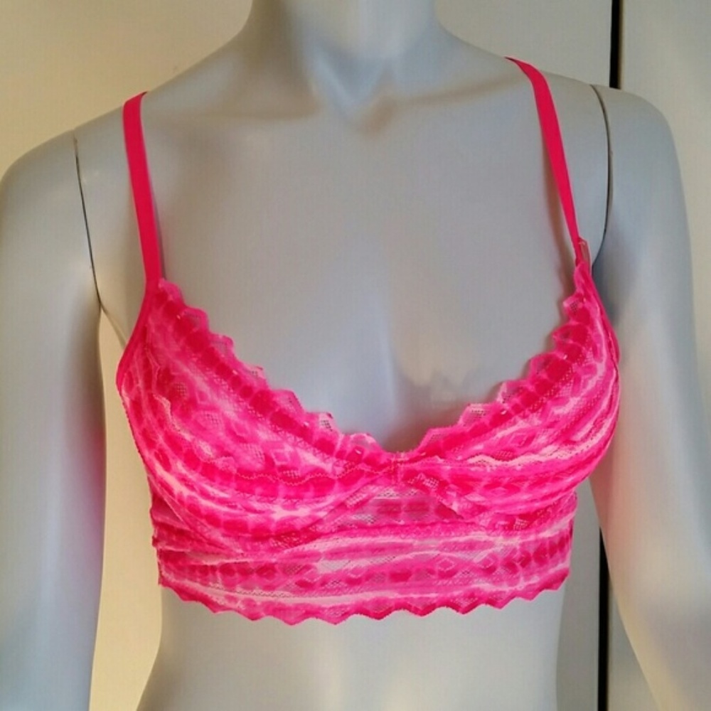 Victorias Secret PINK - Bright pink bralette